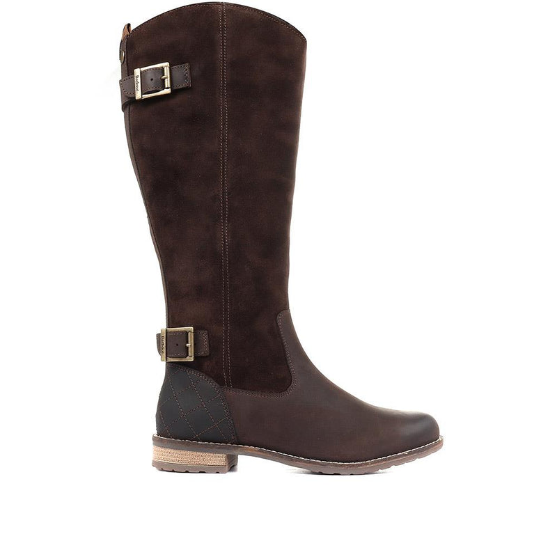 Elizabeth Knee High Leather Boots - BARBR34517 / 320 316