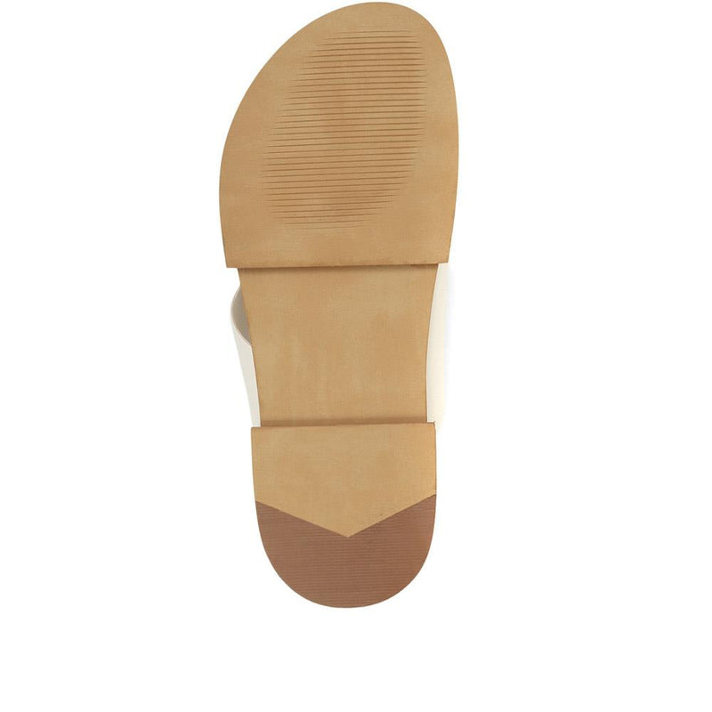 Lea Leather Toe Post Sandals - LEA / 322 057