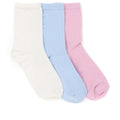 3 Pack Ribbed Cotton Socks - EKIN36510 / 323 572