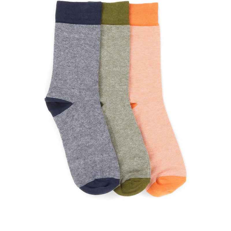 3 Pack Cotton Socks - EKIN36513 / 323 673