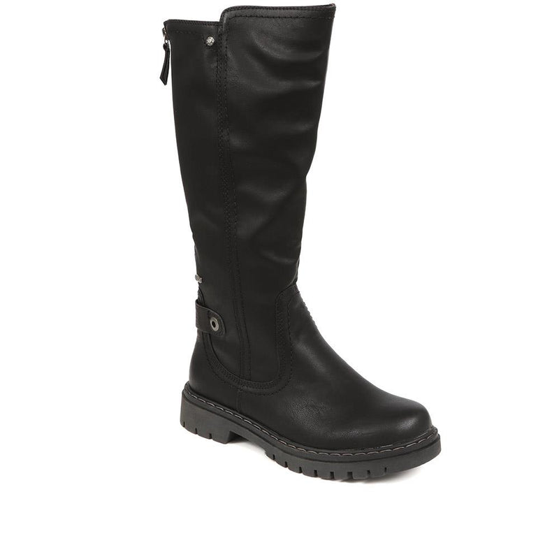 Flat Knee High Boots - CENTR38019 / 324 277