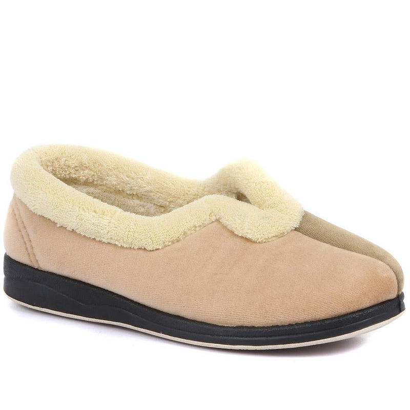 Wide Fit Antibacterial Slippers - QING32013 / 319 075